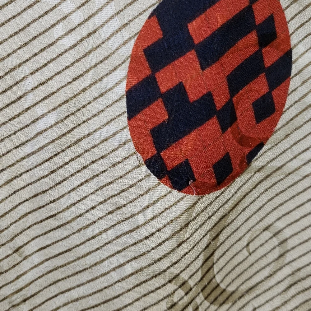 Darn Good Yarn Sari Silk Wrap Skirt Tea Goddess - Picture 15 of 16